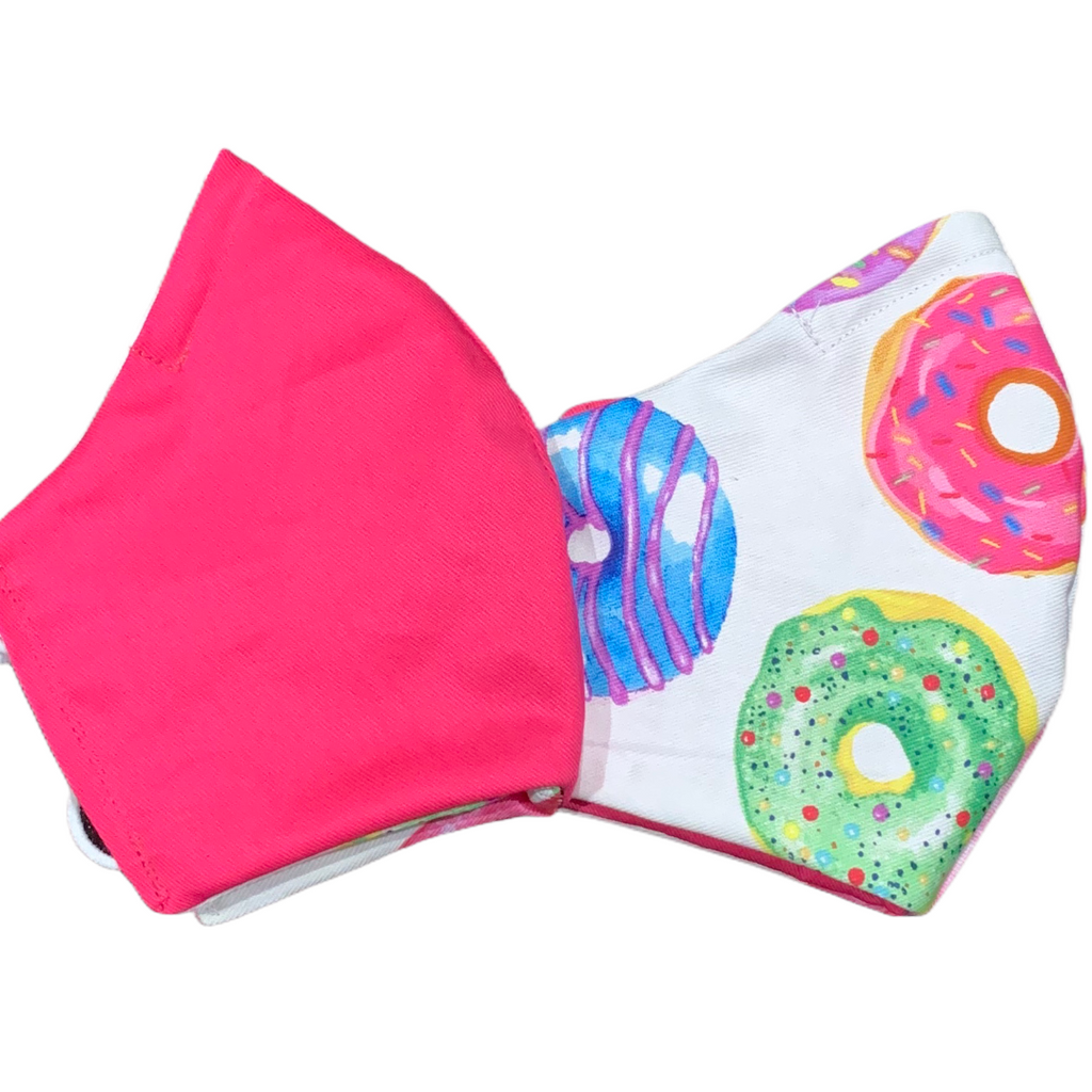 Mask - Donuts Anyone / Pink Reversible